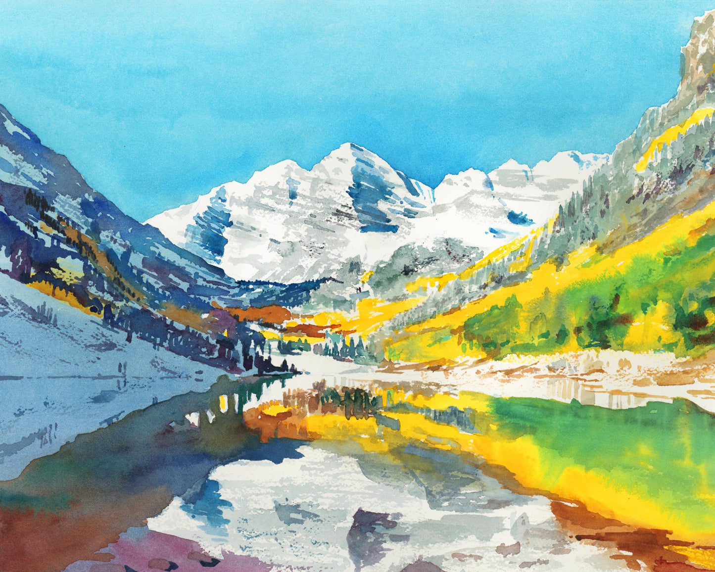 Aspen Maroon Bells Fall
