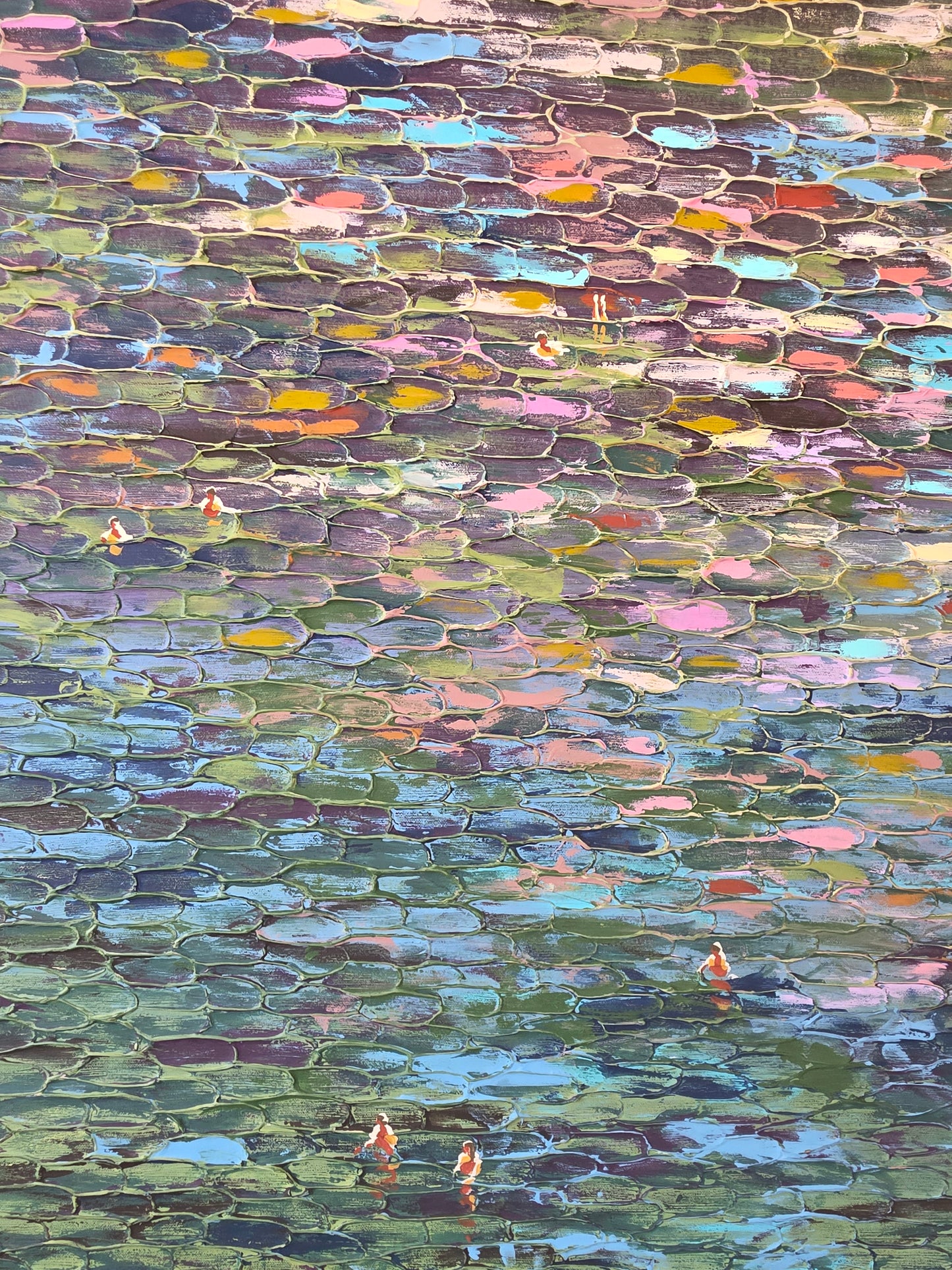 Swimming in Color - Original
