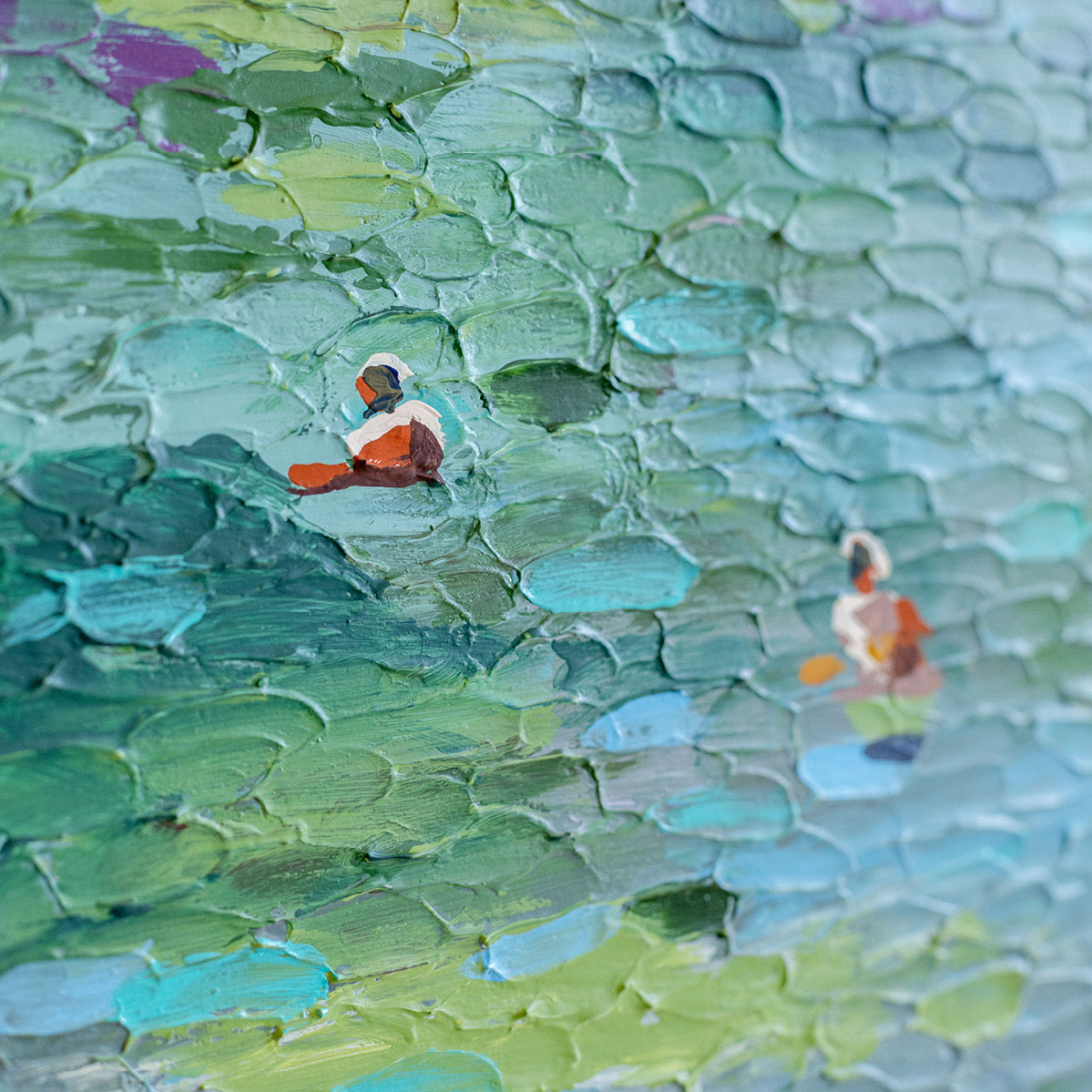 Swimming in Color - Original