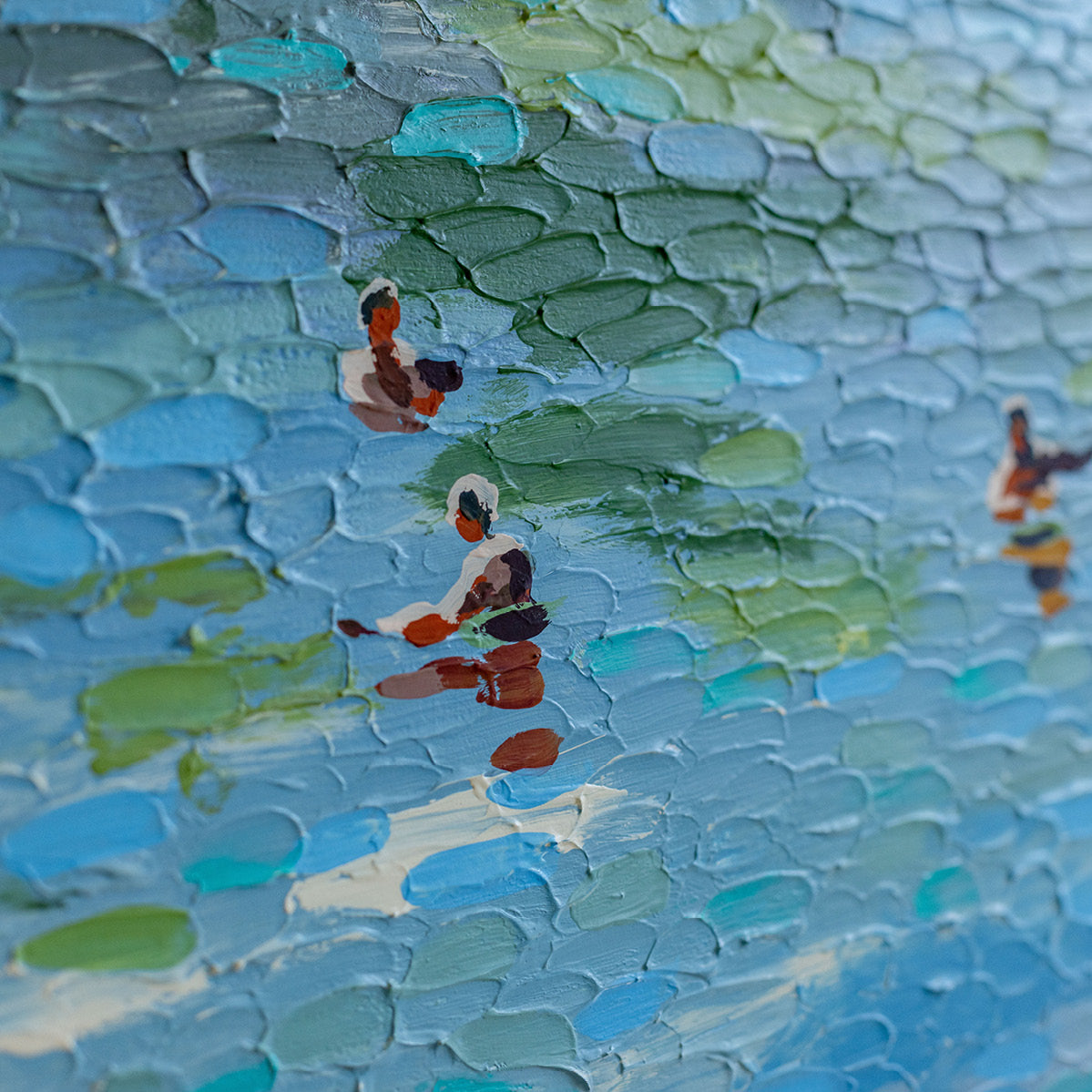 Swimming in Color - Original