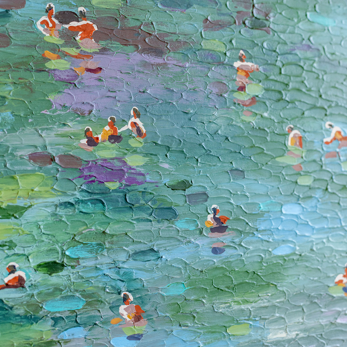 Swimming in Color - Original