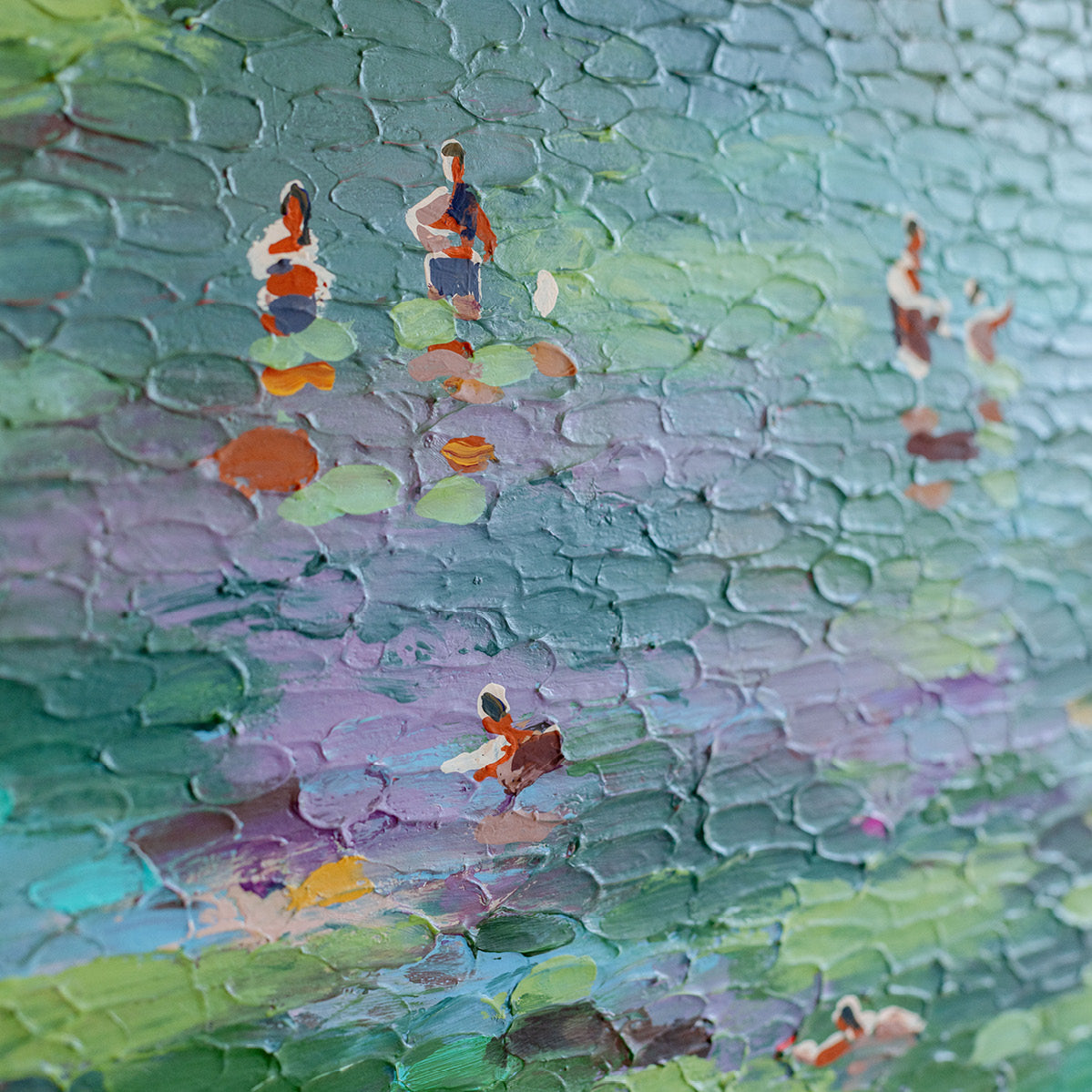 Swimming in Color - Original