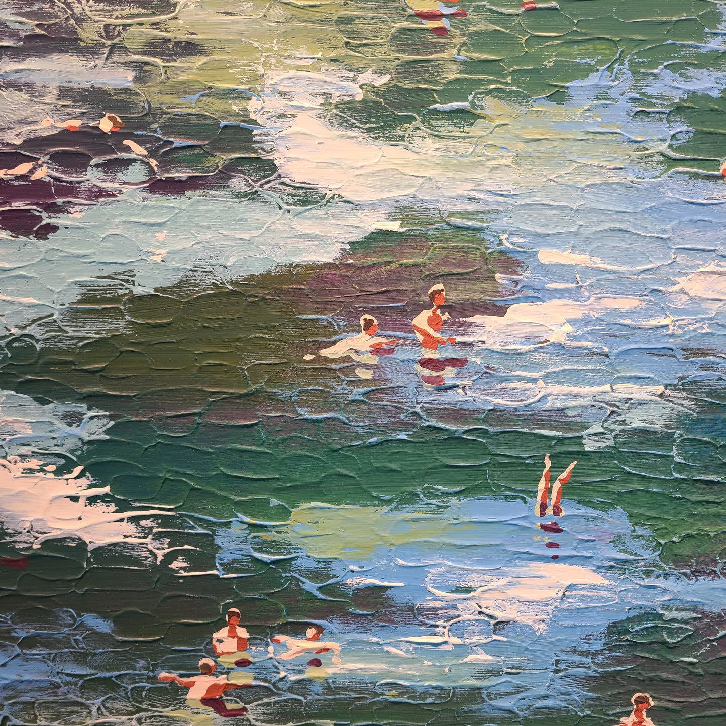 Swimming in Color - Original