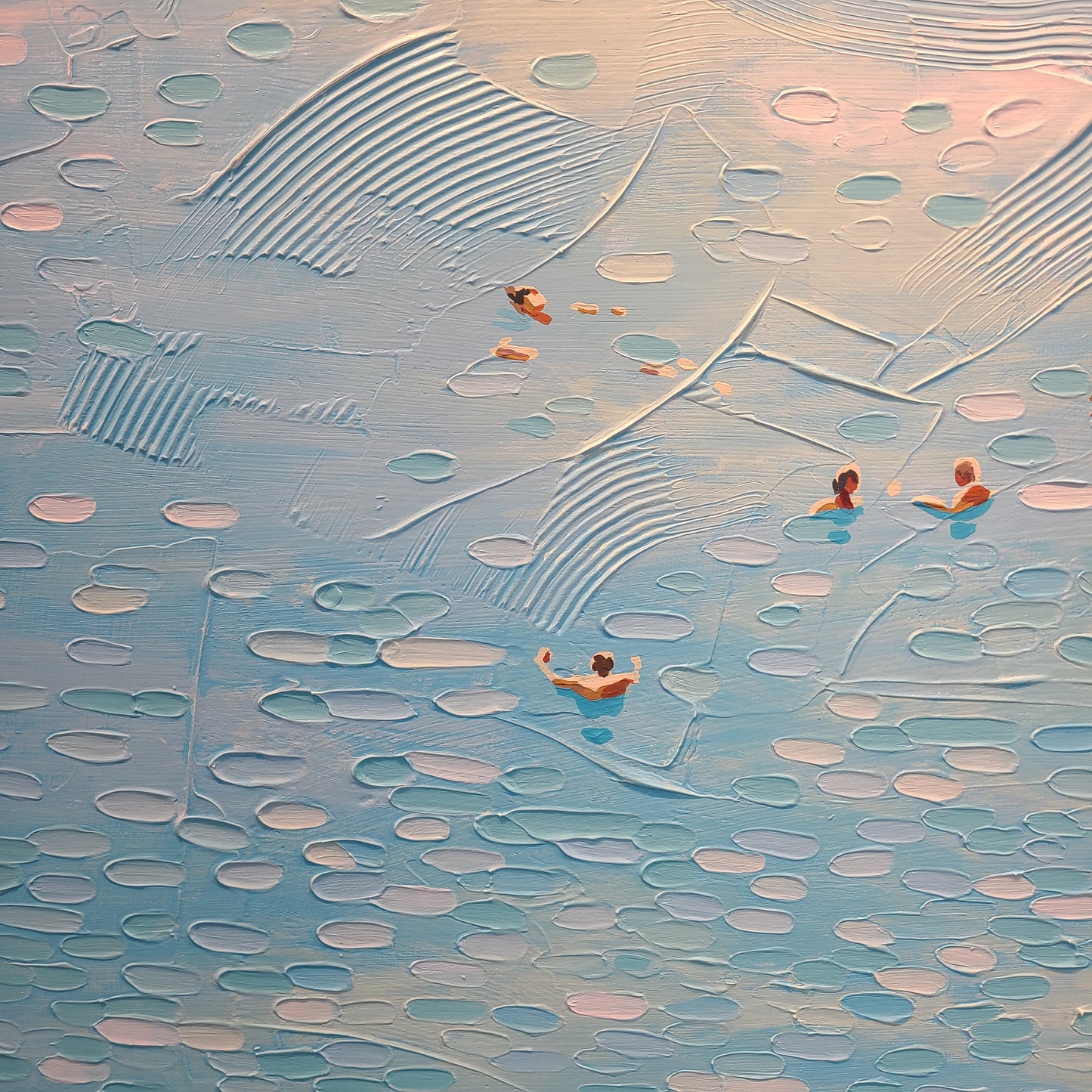 Swimming in Color - Original