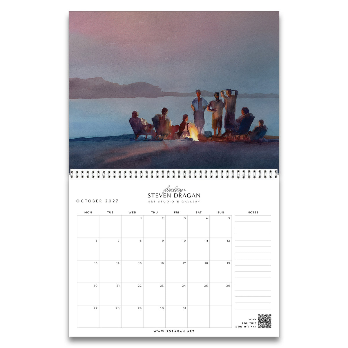 2027 Calendar - Figures Series