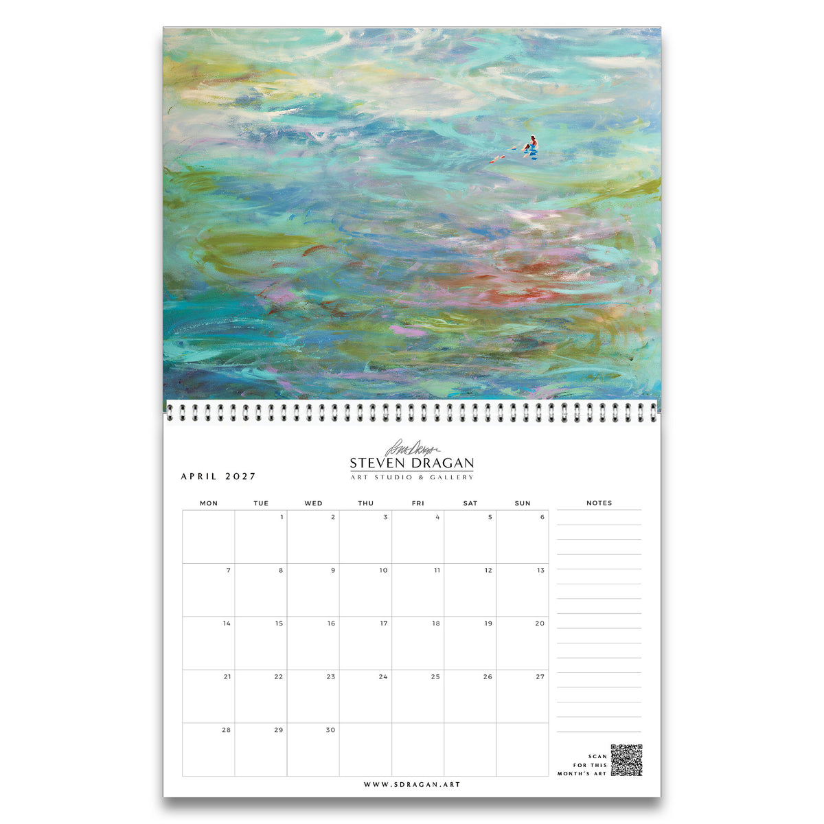 2027 Calendar - Figures Series