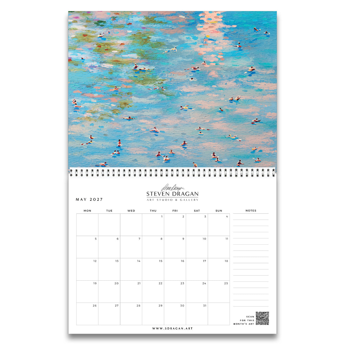 2027 Calendar - Figures Series