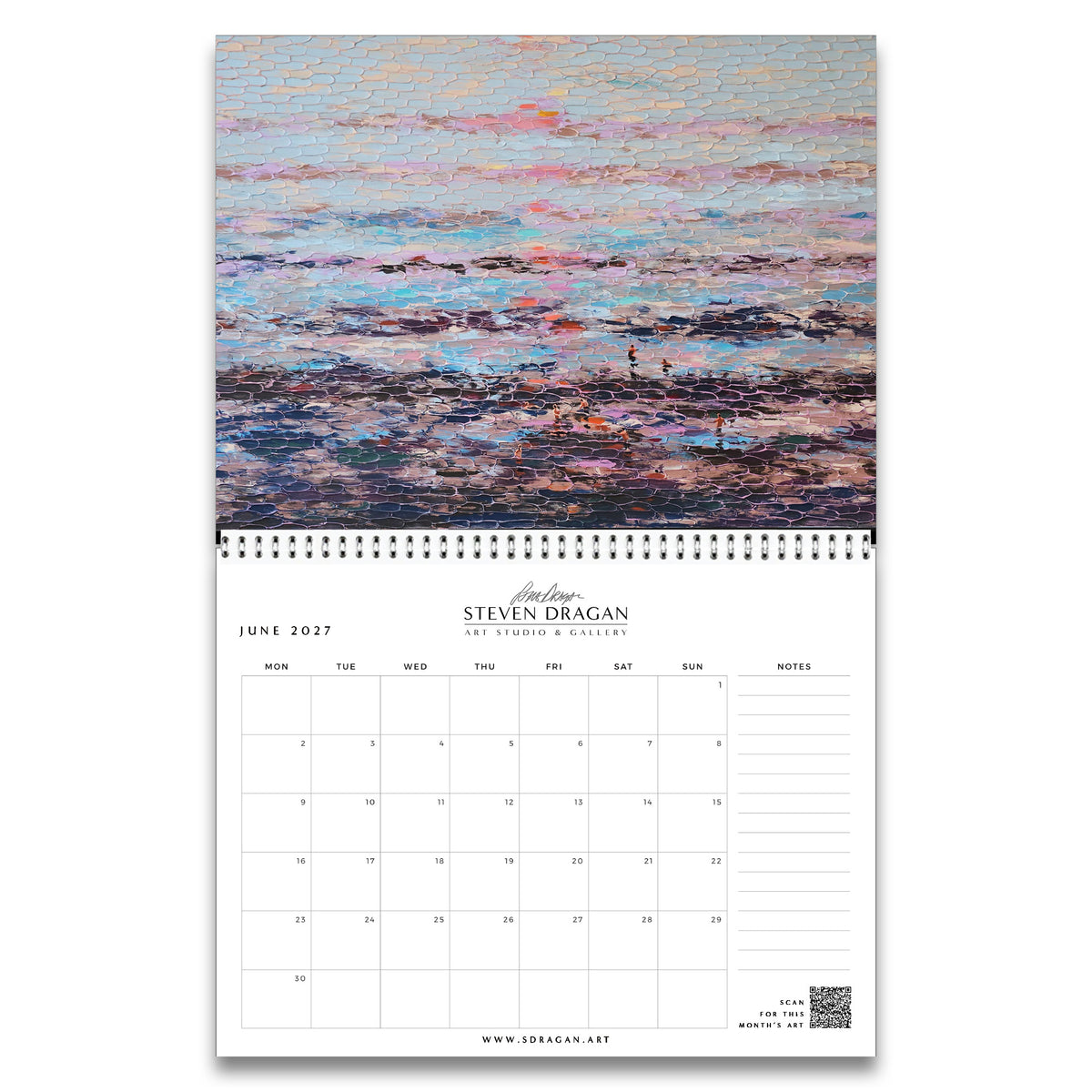 2027 Calendar - Figures Series