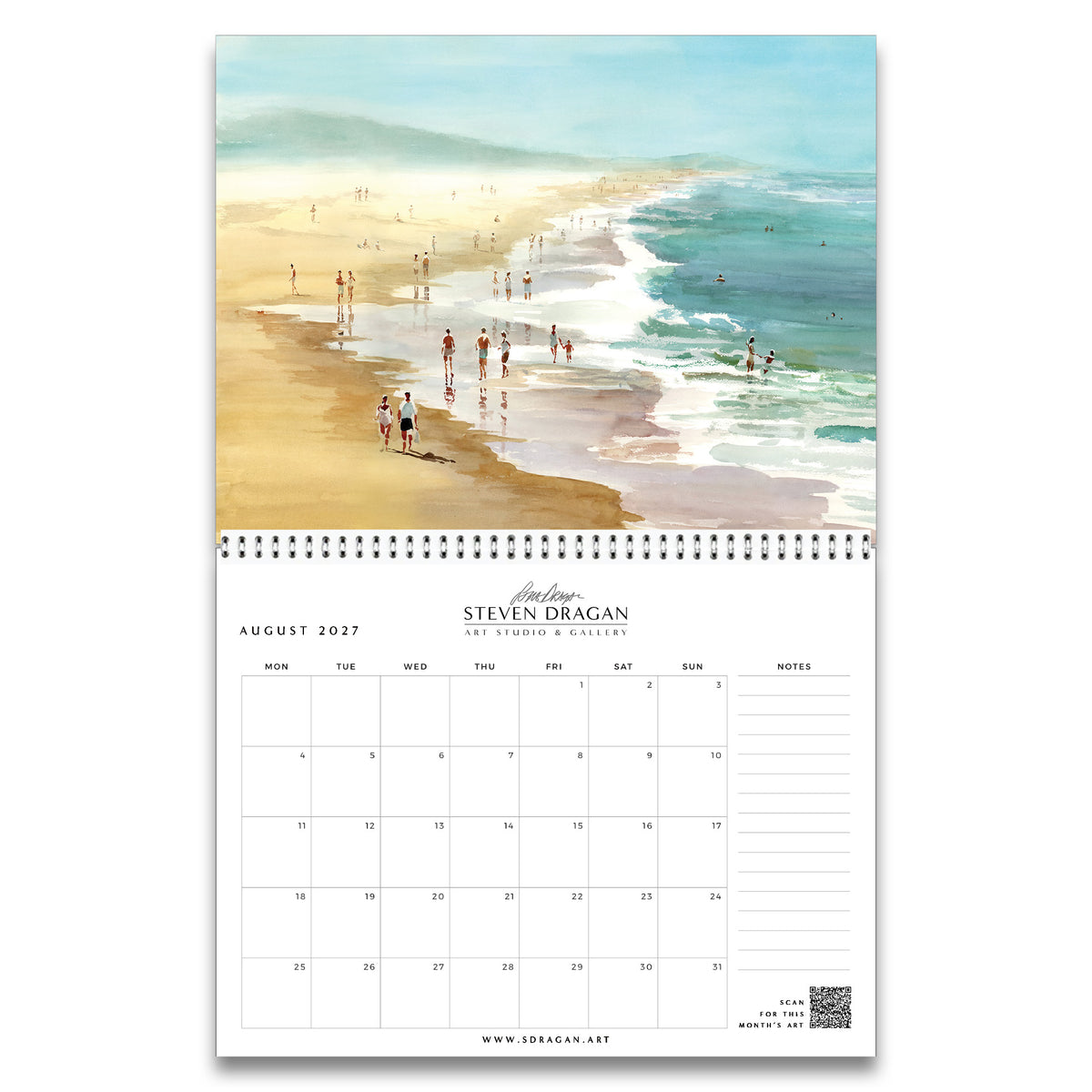 2027 Calendar - Figures Series