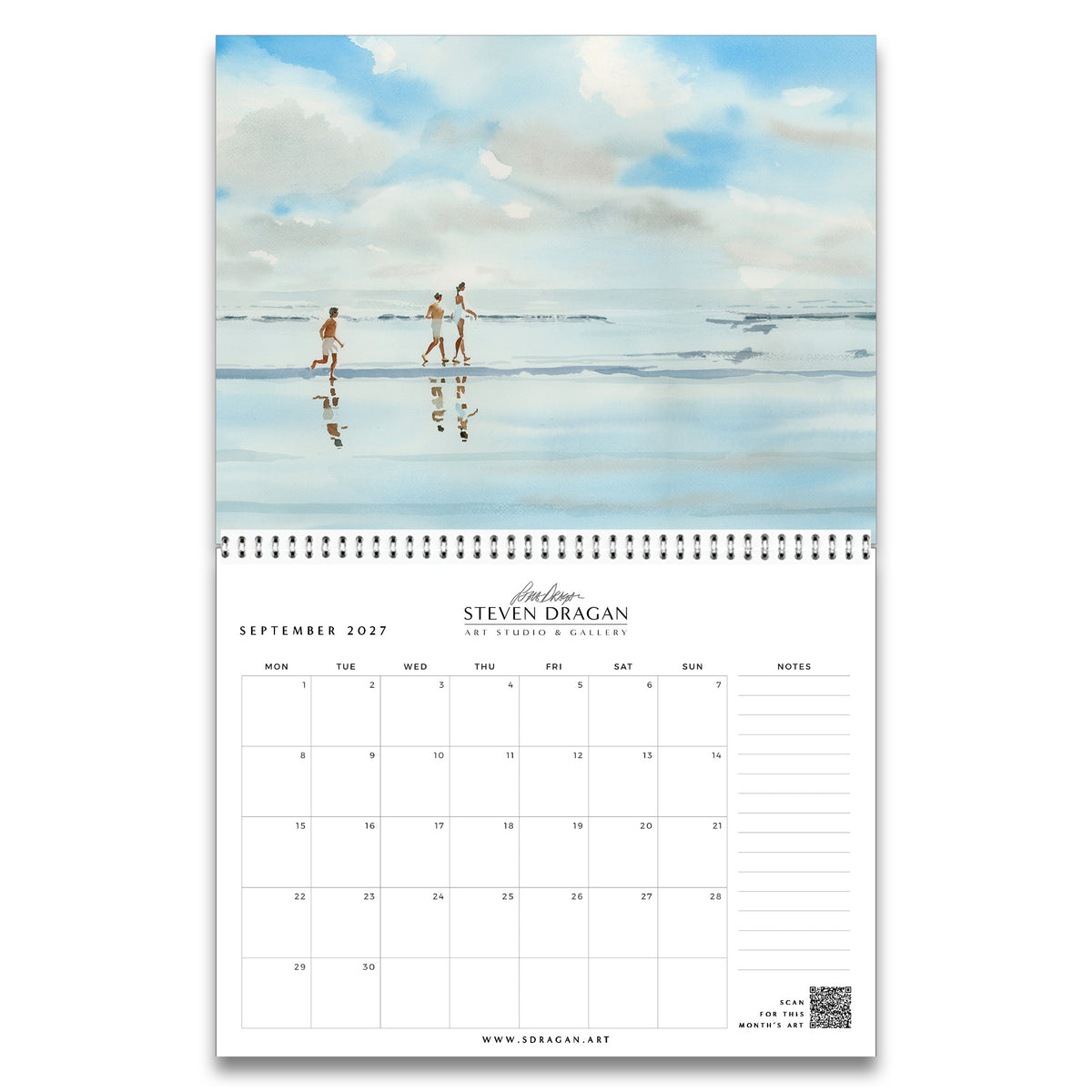 2027 Calendar - Figures Series