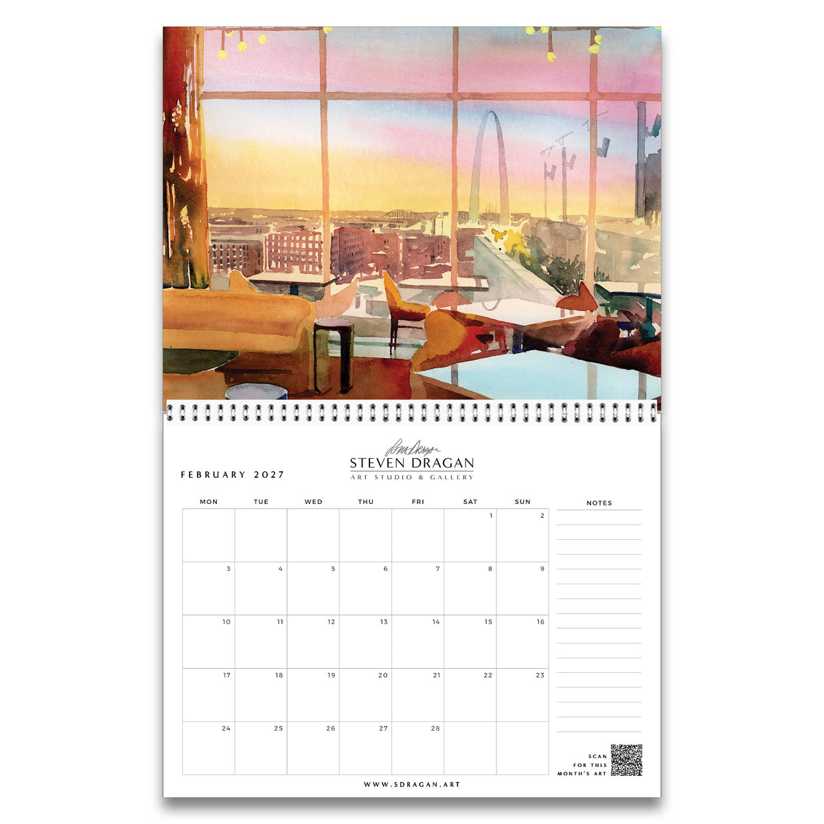 2027 Calendar - Saint Louis