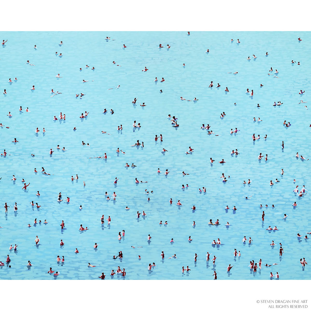 Swimming in Color - Original
