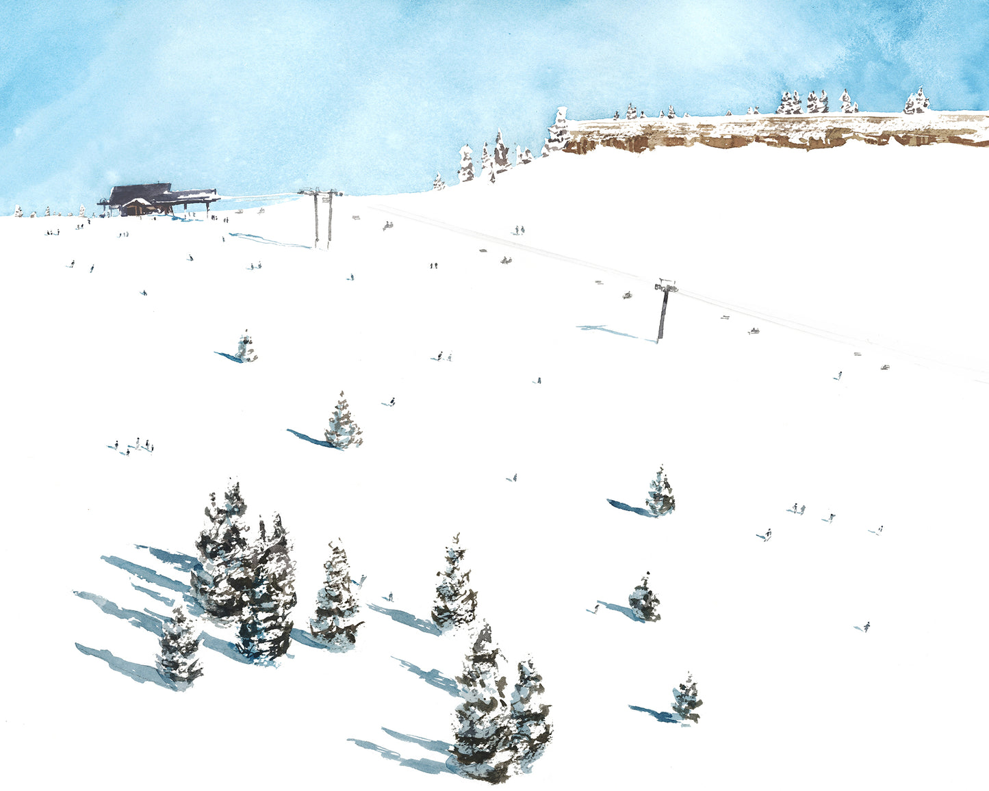 Skiing - Vail Backbowls
