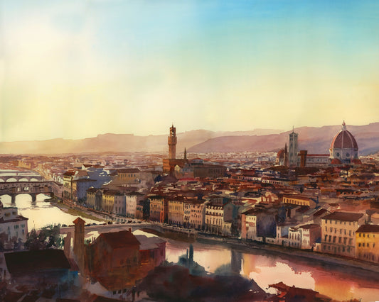 Italy - Florence Skyline