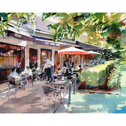 Brookside Aixois Bistro - Original Artwork