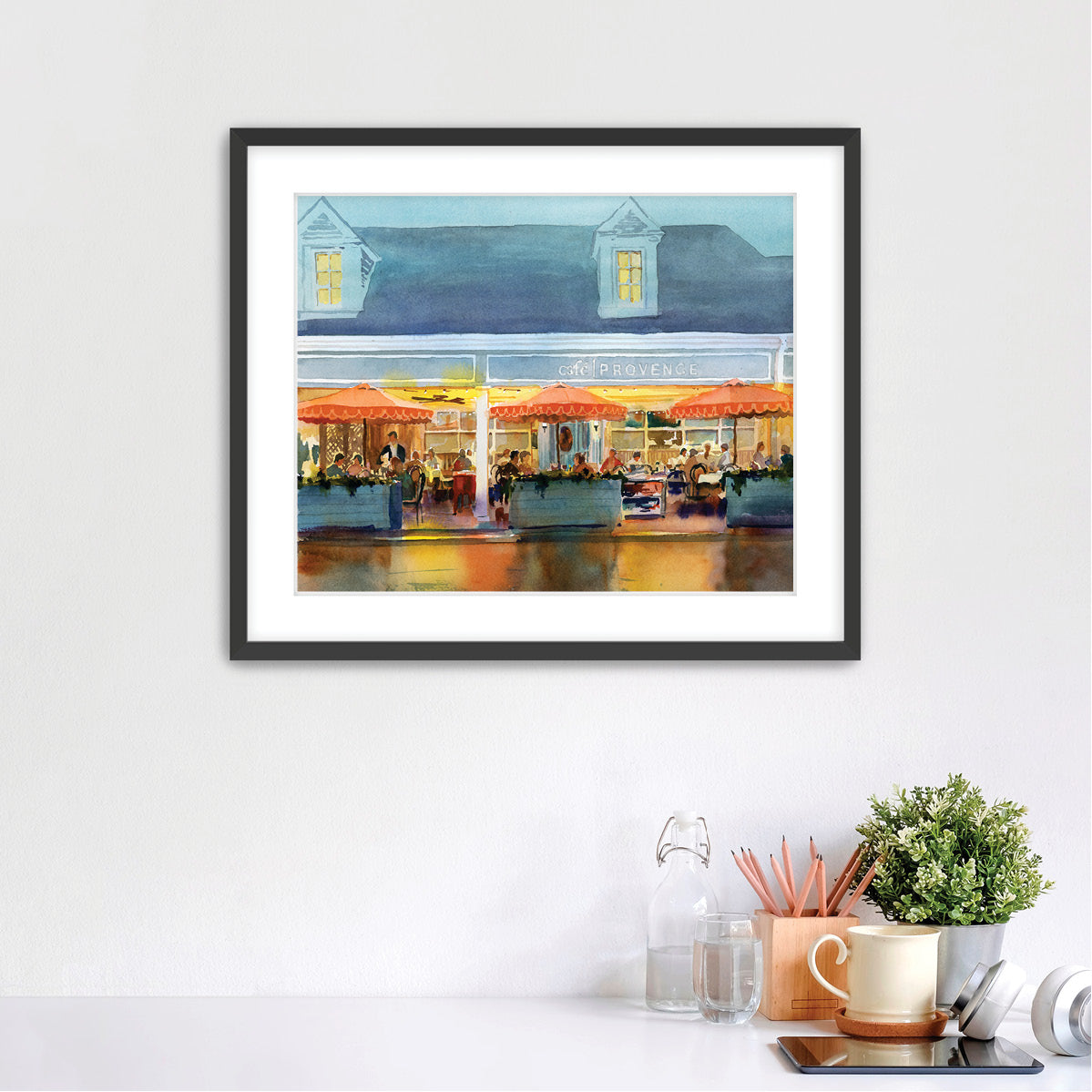 Cafe Provence - Original Artwork