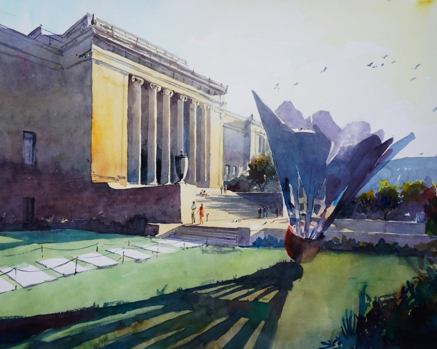KC Nelson Atkins Sunrise
