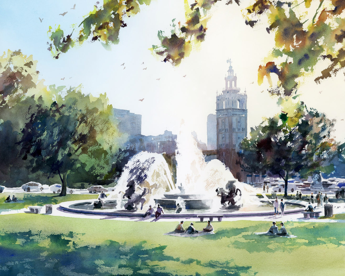 KC Plaza Fountain 4