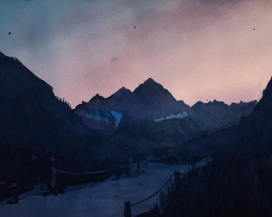 Aspen Maroon Bells Dusk