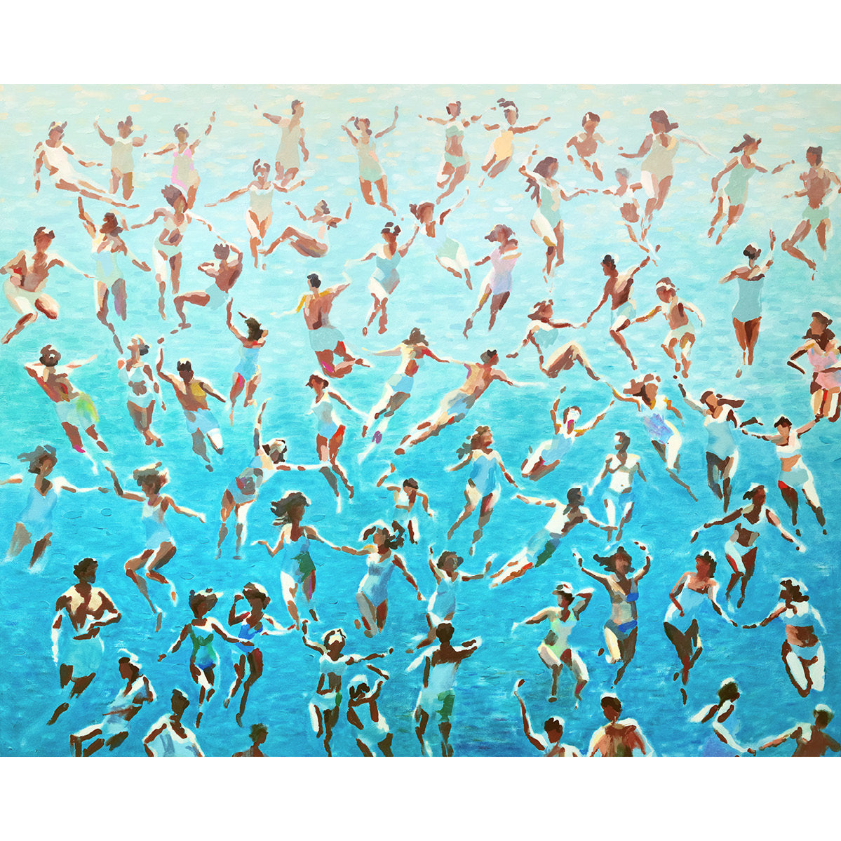 Renaissance Swimmers - Original
