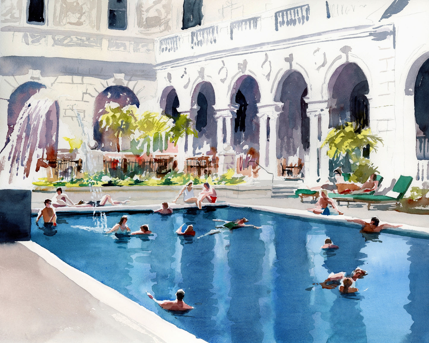 STL Chase Park Plaza Pool