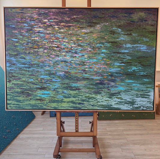 Swimming in Color - Original