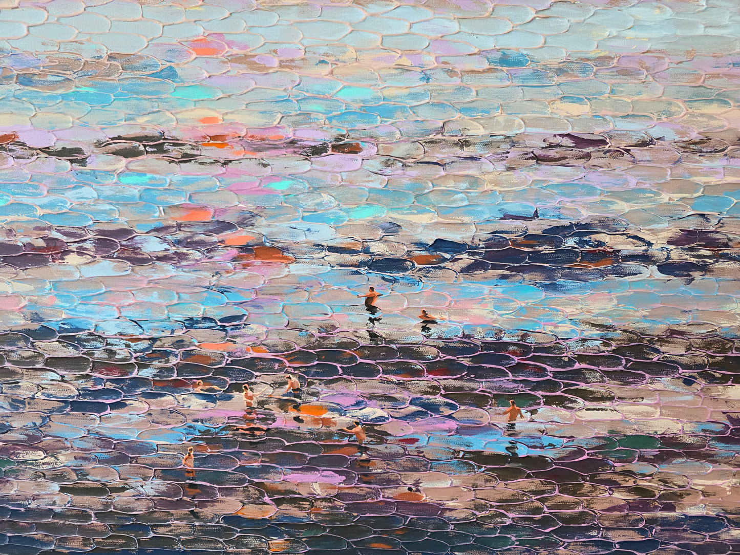 Swimming in Color - Original