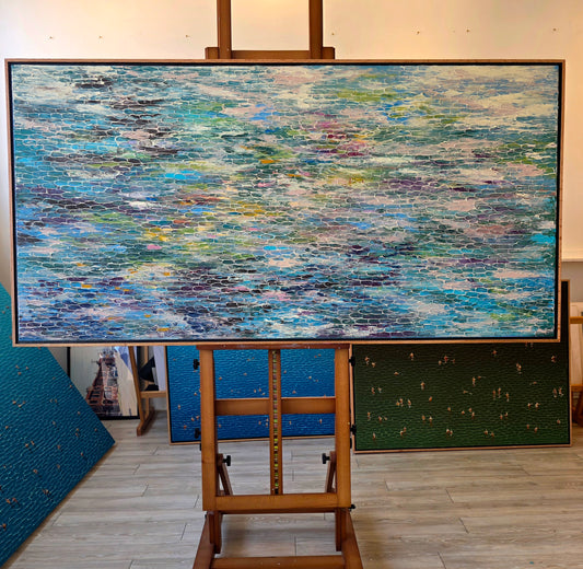 Swimming in Color - Original