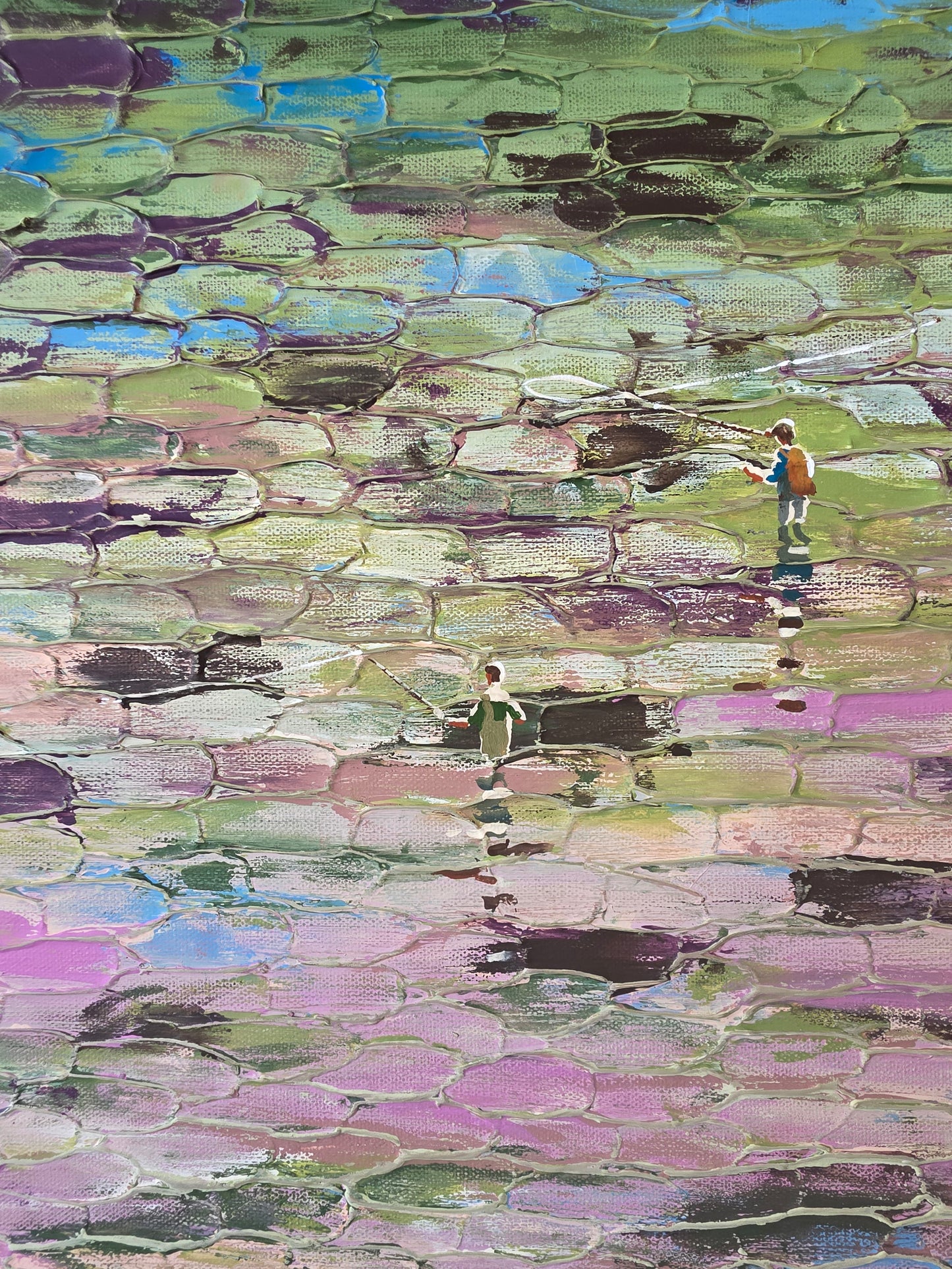 Fishing in Color, Trout - Original