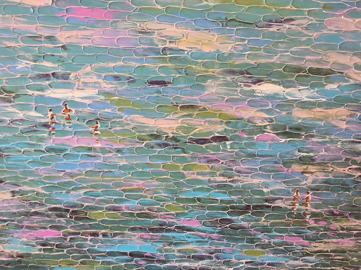 Swimming in Color - Original