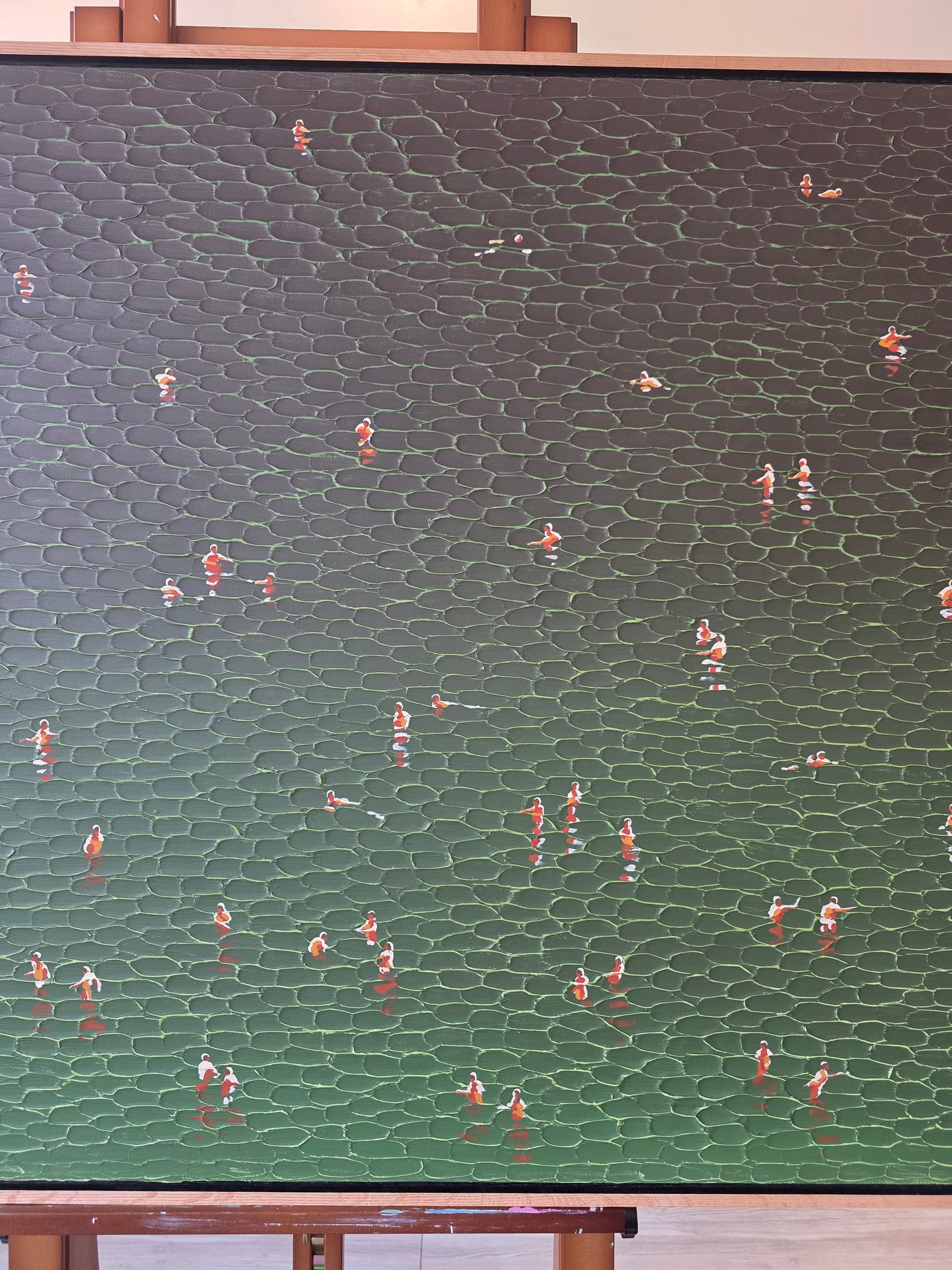 Swimming in Color - Original