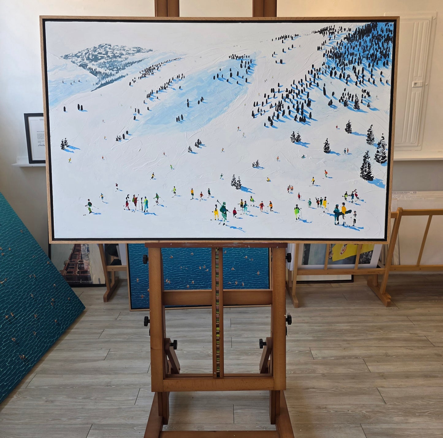 Skiing - Original