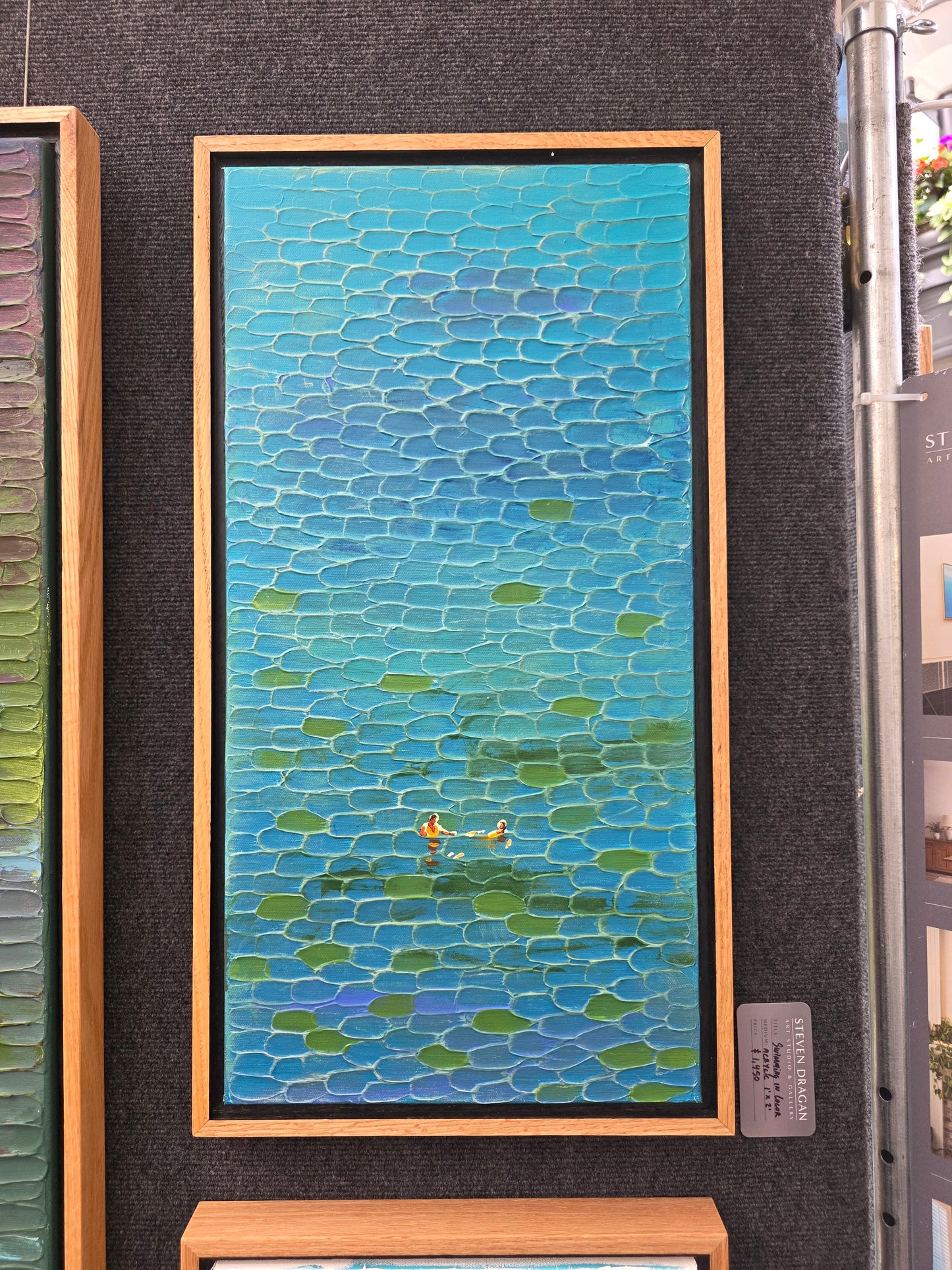 Swimming in Color - Original 1x2