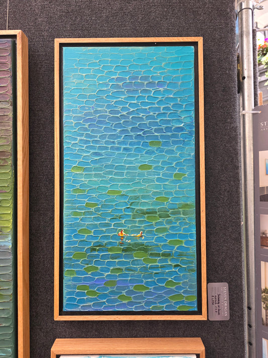 Swimming in Color - Original 1x2