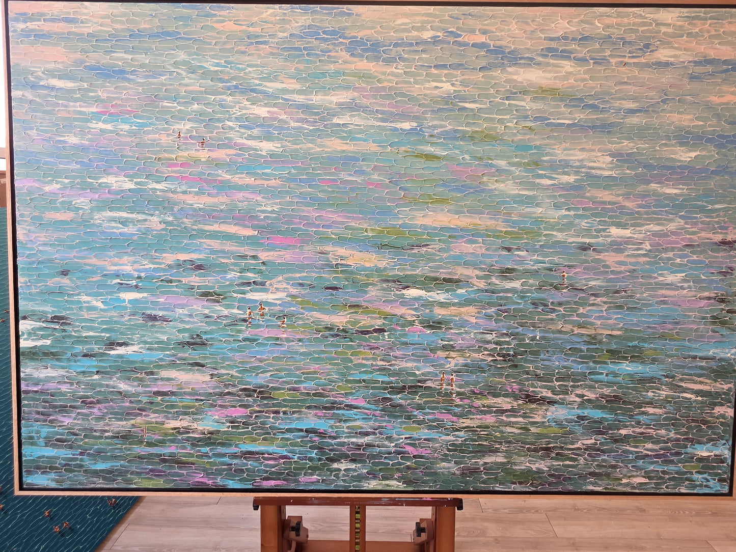 Swimming in Color - Original